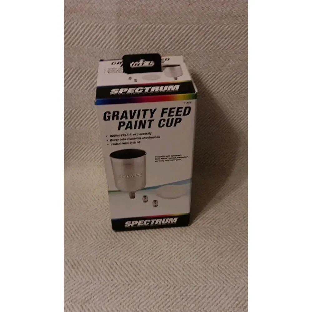 Gravity Feed 1 L Aluminum Cup For Paint Or Primer